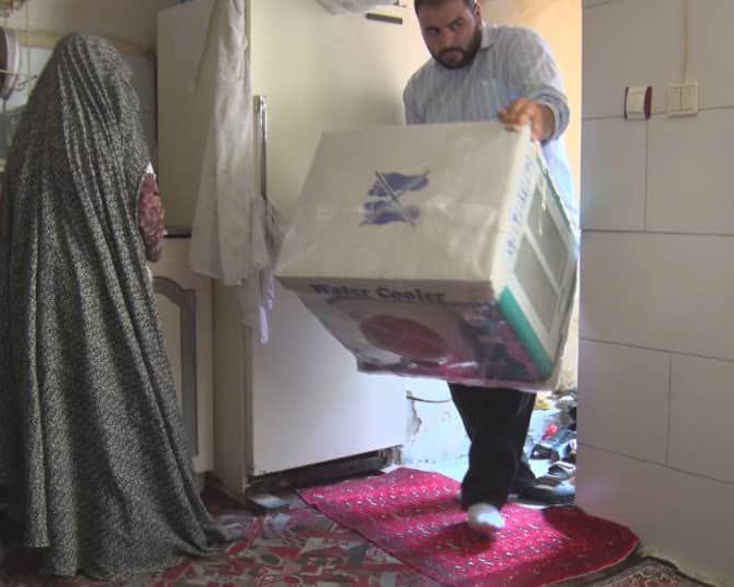 نیاز تکمیل شده و برآورده شده نیاز به کولر