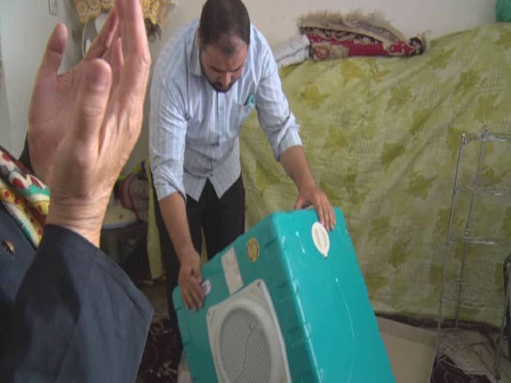 نیاز تکمیل شده و برآورده شده نیاز به کولر