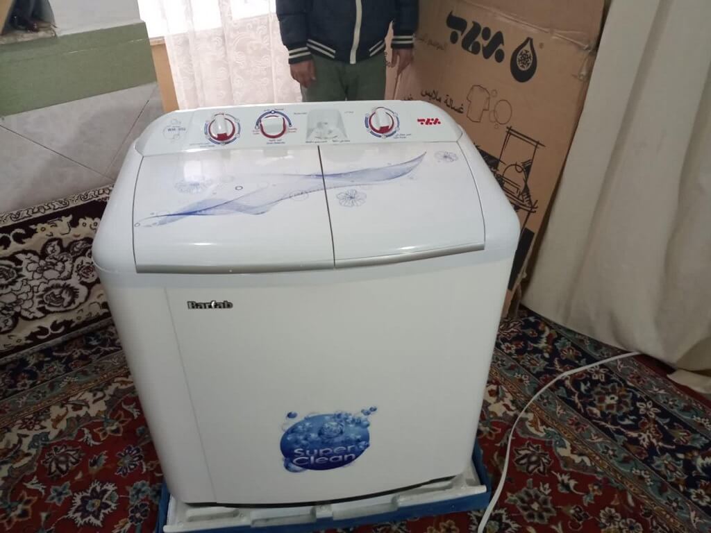 نیاز تکمیل شده و برآورده شده ماشین لباسشویی